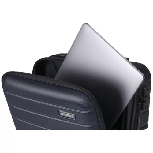 20 Hüvelykes Utazótáska Laptop Rekeszel Proworld Szürke
