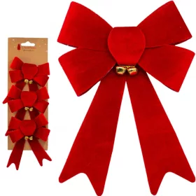 Díszítő Masni 14,5 Cm Csengőkkel 3 Db