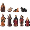 karácsonyi Jelenetes Figura 9 Db 16 Cm
