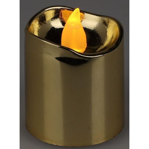 4 Db-Os Arany Led Gyertya Szett