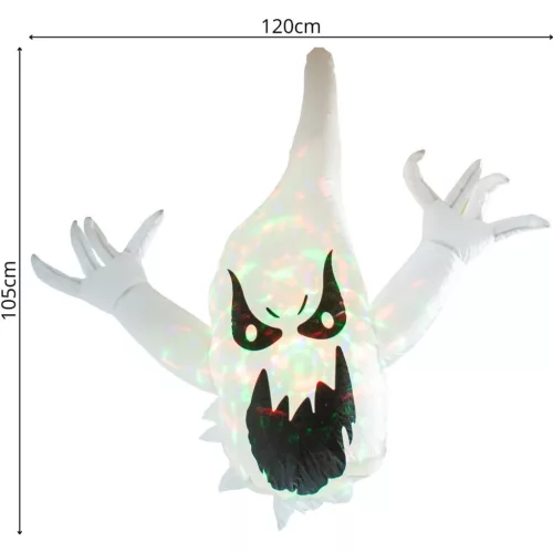 Felfújható Led-Es Halloween Szellem