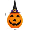 Dekoratív Tök Kalapos 68Cm Halloween 30Led