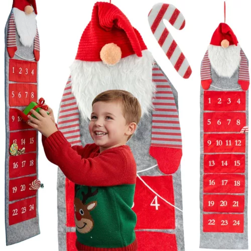 Törpe Adventi Naptár 125 Cm