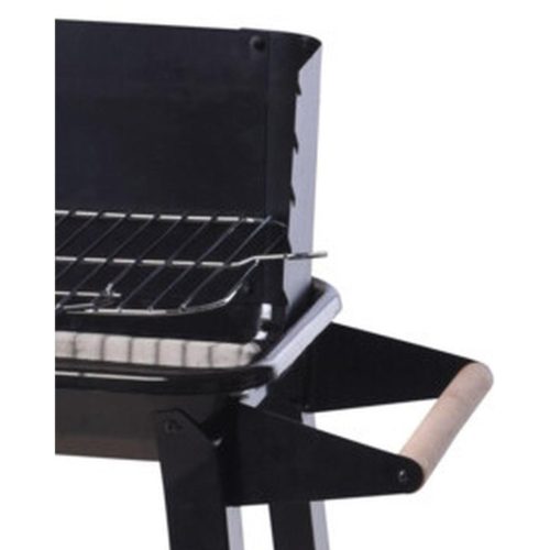 Kerti Grillkocsi 83X45,5X86,5Cm Fekete