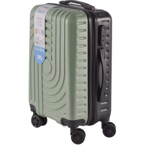 Utazóbőrönd 38L Proworld Green