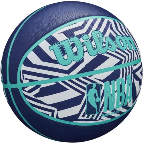 Wilson Nba Drv Plus Dazzle Camo Bskt Indigo Kosárlabda 5. Szám