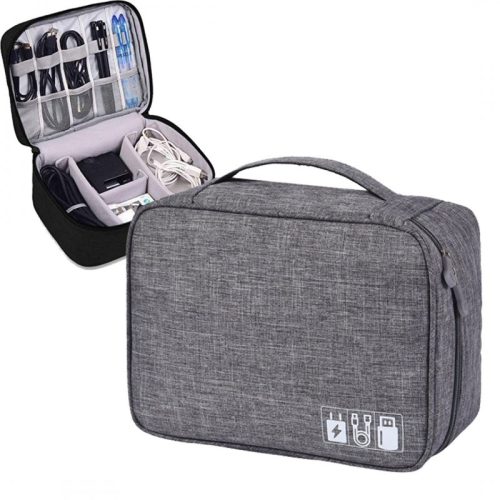 Utazási szervező, szürke, KS28SZ