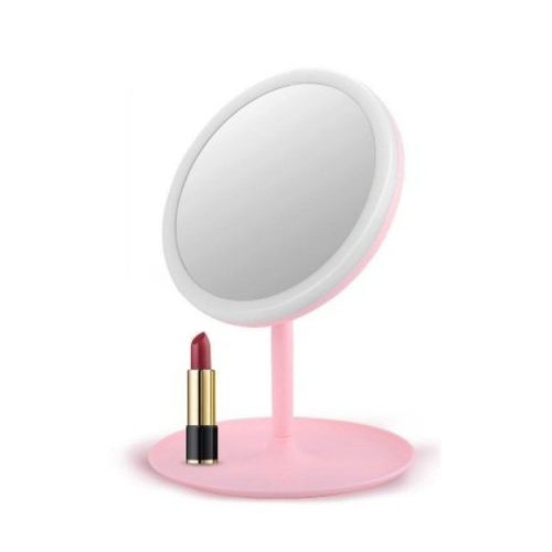 Egyszerű állótükör, rózsaszín, L4R