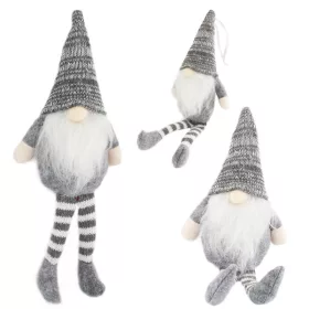 Mikulás, karácsonyi törpe, plüss karácsony 18 cm KSN12B