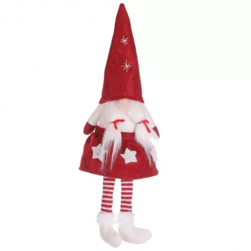KARÁCSONYI manó 32 cm PLÜSS KSN07CZE