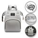 Táska, szervező, hátizsák anyukának szürke PLM10SZ