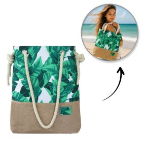 Leaves fonott strandtáska PL151