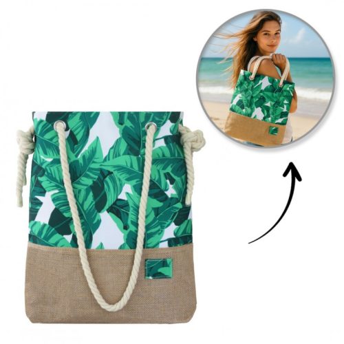 Leaves fonott strandtáska PL151