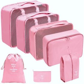   7 darabos kozmetikai táska és szervező utazókészlet KS41WZ5