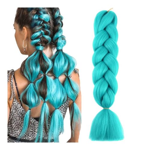 120 cm vastag, egyszínű türkiz műhaj WLS10