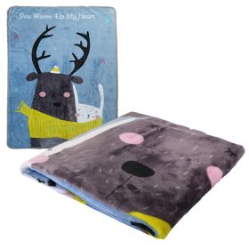 Puha gyerektakaró mintával 100x140 cm KOC01