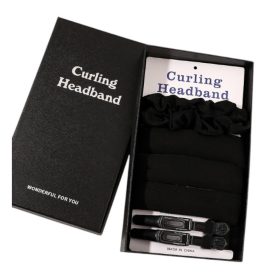   Hajgöndörítő, hajsütővas, hajcsavaró, hajcsavarók dobozban, fekete O460CZ