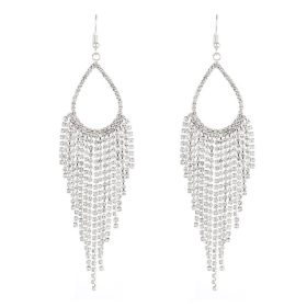 Hosszú díszes fülbevalók K1632S
