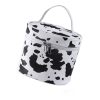 Összecsukható kozmetikai táska, pöttyös tehénminta, KS61