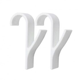   Akasztó, tartó, kampó radiátorhoz, zuhanyhoz, fehér, 2 db-os szett U16BZESTAW2