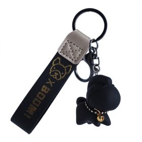 Fekete ló kulcstartó BRL269