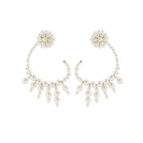 Hosszú, függő fülbevalók KWS18