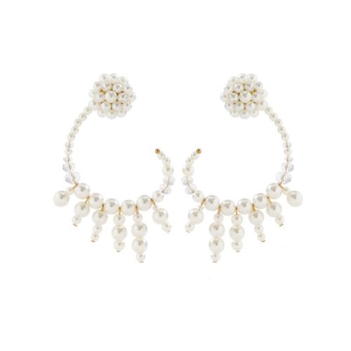 Hosszú, függő fülbevalók KWS18