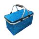 Összecsukható termo bevásárlókosár, piknik 47x27x23cm KP01WOD