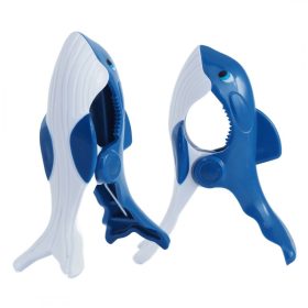 Törölközőtartó csipesz 11 cm strandra Orka KLP04 2 db