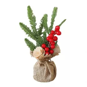 Kis karácsonyfa cserépben Holly Christmas KSN88