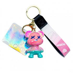 RAINBOW BRL301 Plüssmackós kulcstartó