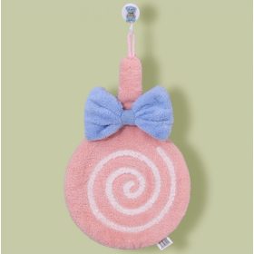   Gyorsan száradó kéztörlő zsinóron - nyalóka minta masnival REC57WZ1