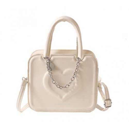 Elegáns női válltáska kollekció 2024 KRÉM T258