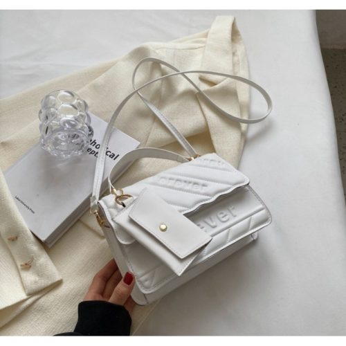 Elegáns női válltáska kollekció 2024 KRÉM T261