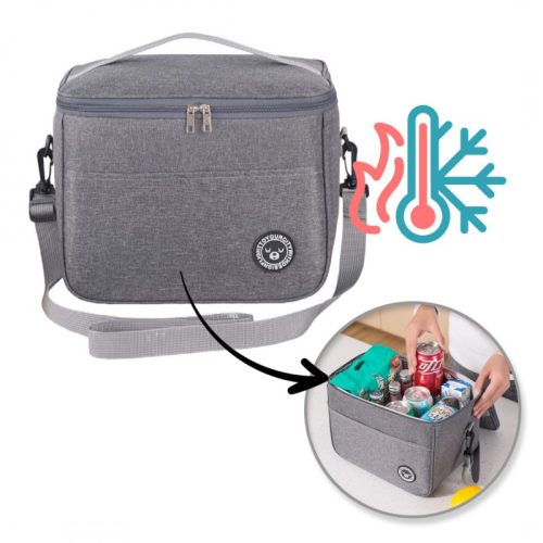 thermotáska étel szállítására uzsonnásdoboz 29x20x21cm KP04SZ