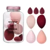 7 darabos sminkszivacs készlet CREAMY RED DUO GB06CZE