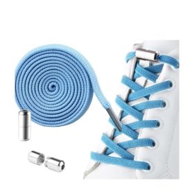 Rugalmas cipőfűzők kötés nélkül 2 db kék SDB01N