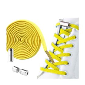 Rugalmas cipőfűzők kötés nélkül 2 db sárga SDB01ZO