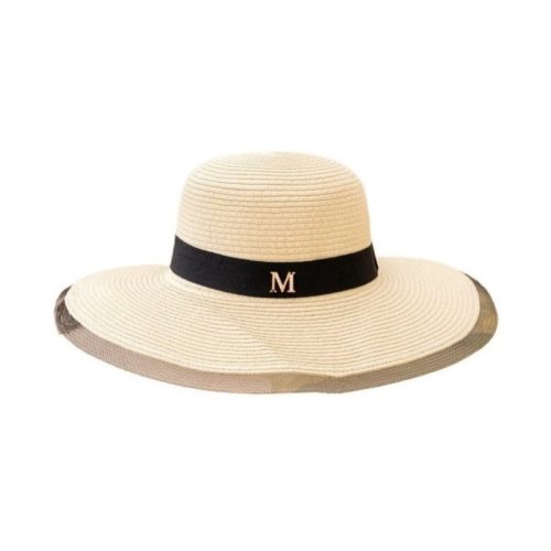 Stílusos női nyári szalmakalap TULLE CZ48