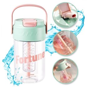 Fortune BD22 600 ml-es kulacs kosárral és szívószállal