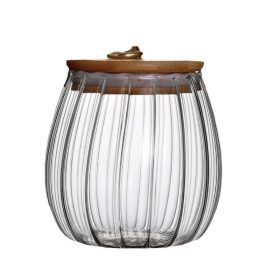   Cukortartó, hullámos falú tároló, rovátkolt, 700 ml, 1 db. SZK71