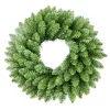 Girland koszorú ajtódekoráció, 50 cm, 160 ág, élethű karácsonyfa, WSN20