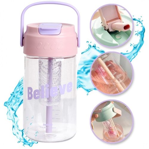 Believe 800 ml-es BD34 kulacs kosárral és szívószállal
