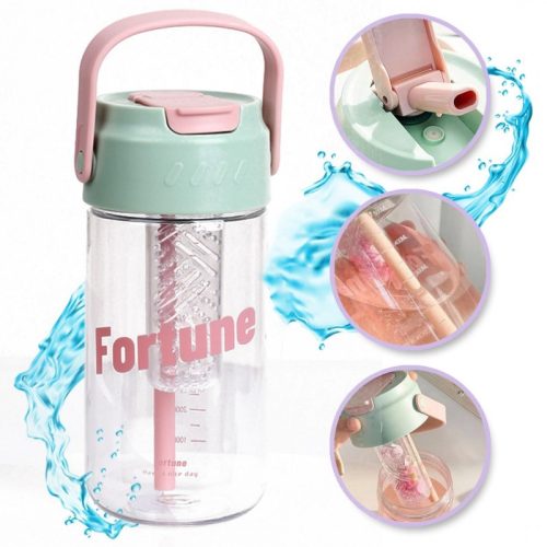 Fortune BD35 800 ml-es kulacs kosárral és szívószállal