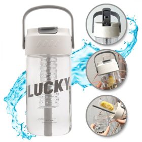   Palack, vizespalack kosárral és szívószállal 800 ml Lucky BD36