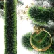 KARÁCSONYI FA LÁNC zöld 6m KARÁCSONYI FÜRDŐ KARÁCSONYI FÁHOZ XXL vastag 13cm WOZ30