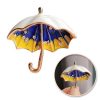 Dekoratív kristály bross PARASOL BZ160