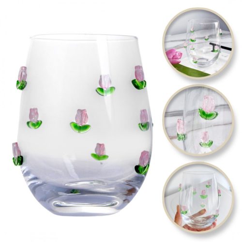 Termoüveg, tulipánok 500 ml 1 db - SZK130