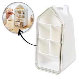   Irodai szervező, rekeszekkel ellátott szervező, ház 11 x 11 x 21,6 cm CB72