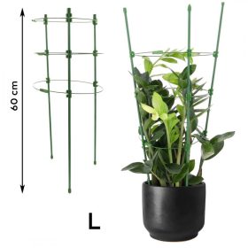   Gyűrűtartó növényekhez, virágokhoz, zöldségekhez 28 x 60 cm L ROS22